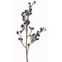 Künstlicher Zweig Heidelbeere YLLKA mit Beeren, blau-schwarz, 60cm