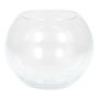 Windlicht TOBI OCEAN aus Glas, klar, 9,5cm, Ø12cm
