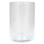 Blumen Zylinder Vase SANYA OCEAN aus Glas, klar, 15cm, Ø10,1cm