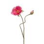 Kunstblume Mohnblume HASNA, pink, 75cm, Ø11cm