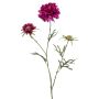 Deko Zweig Scabiosa MARUA, violett, 80cm