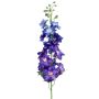 Unechte Blume Rittersporn SETSUKO, dunkelblau-lila, 95cm, Ø14cm