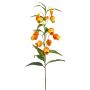 Große Kunstblume Laternenlilie NIZAR, orange-grün, 100cm, Ø2,5-3,5cm