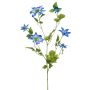 Große Kunstblume Clematis HIKARI, blau, 110cm, Ø5-14cm