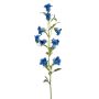 Deko Kunstblume Glockenblume AIMI, dunkelblau, 90cm, Ø3-5cm