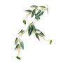 Deko Alocasia Sanderiana Girlande SEISHIN, grün-weiß, 110cm
