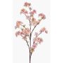 Große Kunstblume Kirschblütenzweig GIMA mit Blüten, rosa, 120cm