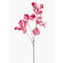 Künstliche Blume Duftwicke KANZI, pink-creme, 75cm, Ø4-7cm