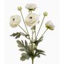 Ranunkel künstlich HIBBA, creme, 65cm, Ø5-7cm