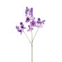 Künstliche Blume Duftwicke KANZI, lila, 75cm, Ø4-7cm