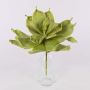 Kunststoffschaum Aloe Vera LIERA mit Glitzer, olivgrün, 30cm
