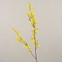 Forsythien Zweig künstlich SUKOTI mit Blüten, gelb, 75cm, Ø3-5cm