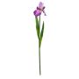 Textilblume Iris CIREVIA, violett, 75cm