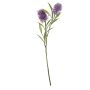 Künstlicher Zweig Zylinderputzer UVELINA mit Blüten, violett, 75cm