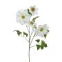 Künstlicher Zweig Clematis DALERIA, weiß, 80cm