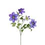 Künstlicher Zweig Clematis DALERIA, violett, 80cm
