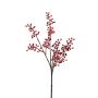 Kunstzweig Scheinbeere HARLENA mit Beeren, rot, 70cm