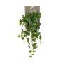 Kunstpflanze Efeu ILVENIA, hängend, Steckstab, grün, 40cm