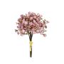 Kunstblumen Schleierkraut Bund LITAGO, mauve, 28cm