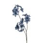 Dekozweig Frangipani SALLOMA, blau, 90cm