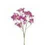 Deko Zweig Storchschnabel LOINAFA, magenta, 70cm