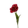 Künstliche Blume Papageientulpe SAMINAH, rot-orange, 65cm