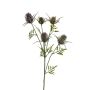Kunst Zweig Edeldistel DULVERA, violett, 75cm