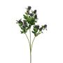 Kunst Zweig Edeldistel HOVELIA, violett, 60cm