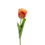 Künstliche Blume Tulpe HENIALA, orange-gelb, 60cm
