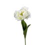 Künstliche Blume Papageientulpe SAMINAH, weiß, 65cm