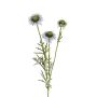 Kunst Zweig Scabiosa caucasica NOVALIA, hellblau, 60cm