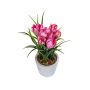 Künstliche Blume Krokus ELNIRA im Dekotopf, rosa, 24cm