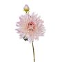 Kunstblume Chrysantheme SEIREN, hellrosa, 55cm