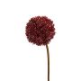 Kunstblume Allium ELAIMANA, burgunderrot, 80cm
