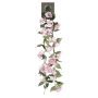 Kunstblumen Girlande Hortensie BREVINA, rosa, 180cm