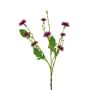Kunst Zweig Kornblume HAVERIA, dunkelrot, 55cm