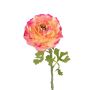 Kunst Ranunkel KAROMINA, lachs-rosa, 50cm