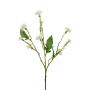 Kunst Zweig Kornblume HAVERIA, creme, 55cm
