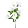Künstlicher Zweig Clematis EMELARA, weiß, 90cm
