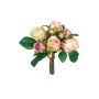 Kunstblumenstrauß Rosenbund NAVESSIA, rosa, 30cm