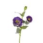 Kunst Zweig Lisianthus UPIONA, violett, 70cm