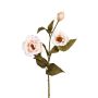 Kunst Zweig Lisianthus ELIEHNA, creme, 70cm