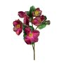 Deko Zweig Christrose POKINA, pink, 45cm