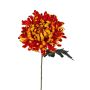 Große Kunstblume Chrysantheme HAVELINA, orange, 70cm
