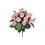 Künstliches Gesteck Rose Eukalyptus SHAIBELLE, Steckstab, rosa-creme, 50cm
