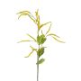 Kunstzweig Amaranth PAULETA mit Blüten, gelb, 90cm