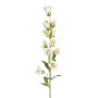 Kunstblume Glockenblume TALERINA, weiß, 75cm