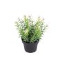 Kunstblume Scheinlobelie DAVELIA im Dekotopf, rosa, 15cm