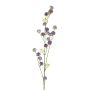 Kunst Zweig Weißklee GAVRELIA, violett, 90cm