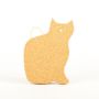 Press Korkuntersetzer Katze GARFIELD, natur, 20,5x28x2cm